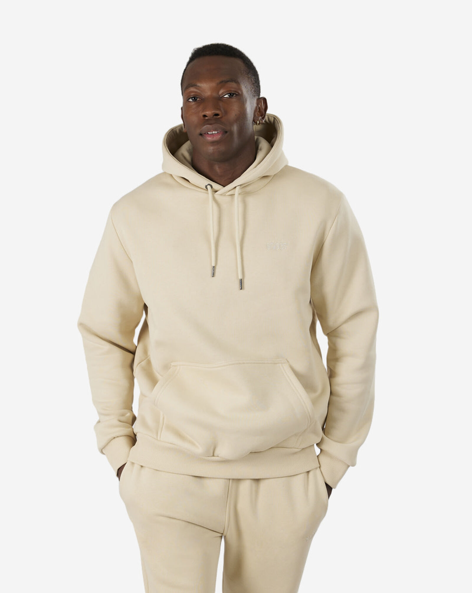 Shop SNIPES Small Logo Essential Hoodie SNQ123002-BRI beige | SNIPES USA