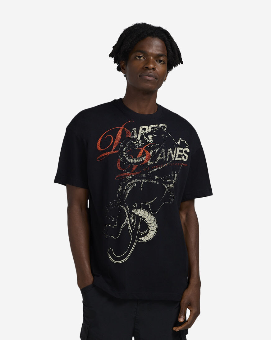 Shop Paper Planes When The Grass Is Low Tee 200593-BLK black