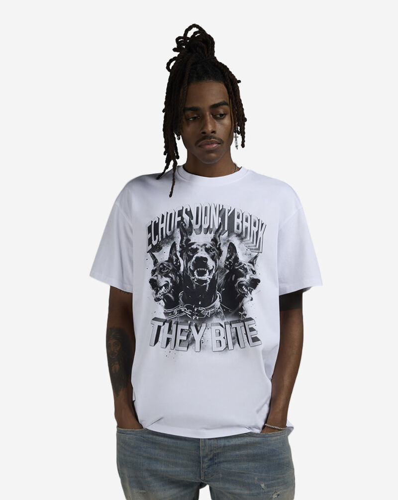 MJ Gonzales Echos Don't Bark They Bite Tee MJG12195-00220 White 1