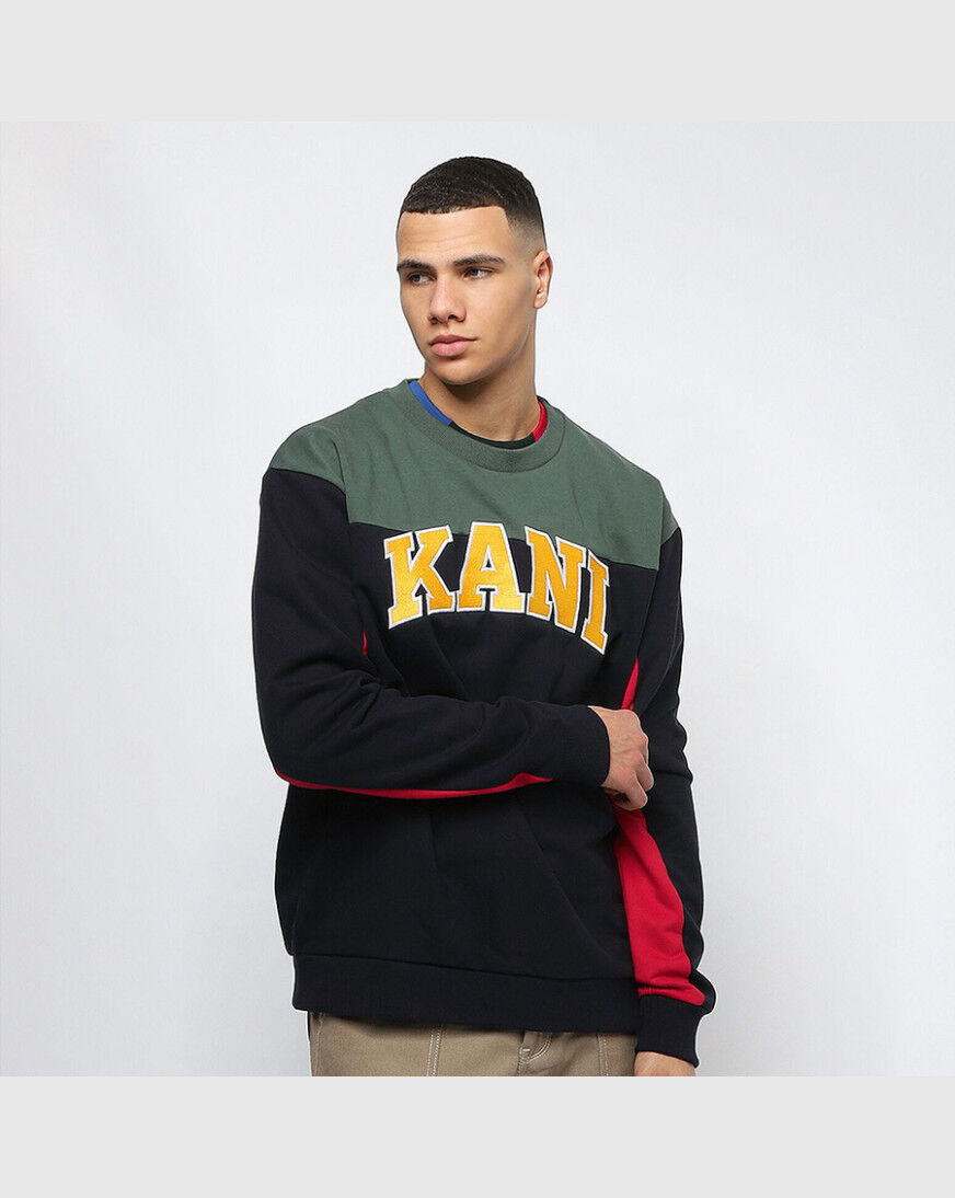 Karl Kani Varsity Script Crew Mens 