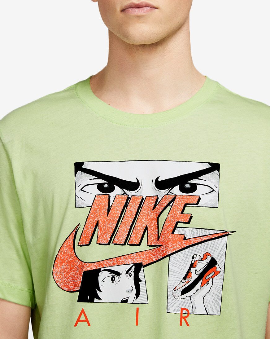 Shop Nike NSW Manga Tee DB6151-383 green | SNIPES USA