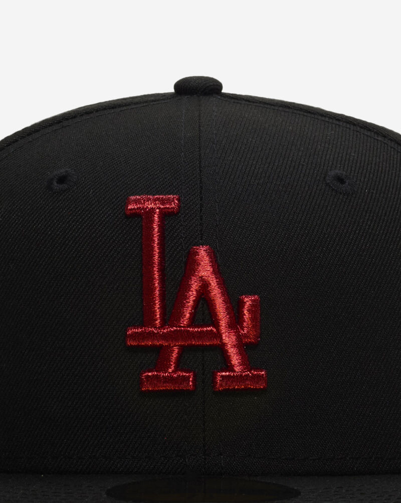 New Era 59Fifty Los Angeles Dodgers Fitted Hat 71043137 Black 6
