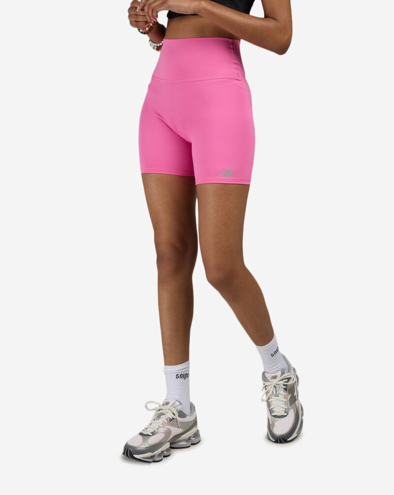 New Balance NB Harmony High Rise Short 6" WS51114-AAC Pink 1
