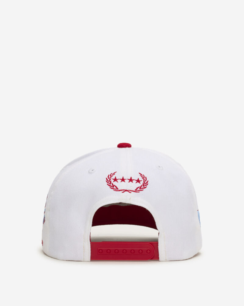 Field Grade Players Club Full Wool Acrylic Twill Mesh Back Trucker Hat 1006393 White 4