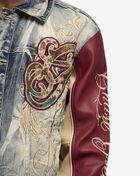 Academy Denim Varsity Jacket