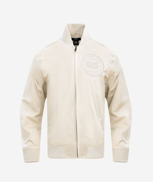 Detroit Pistons Neutral Twill Jacket