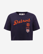 PRO STANDARD Detroit Tigers Retro Short Sleeve Classic Boxy Tee  LDTA38219-MDN Blue 1