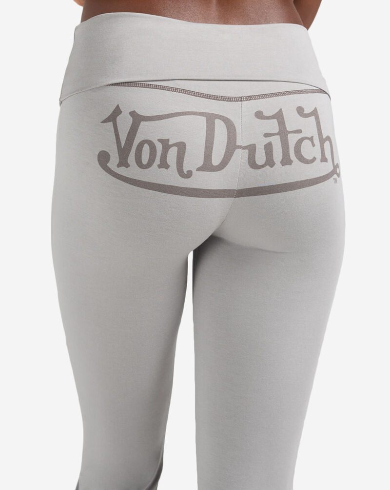 Von Dutch Yoga Pants VDYB-003GRY Grey 3