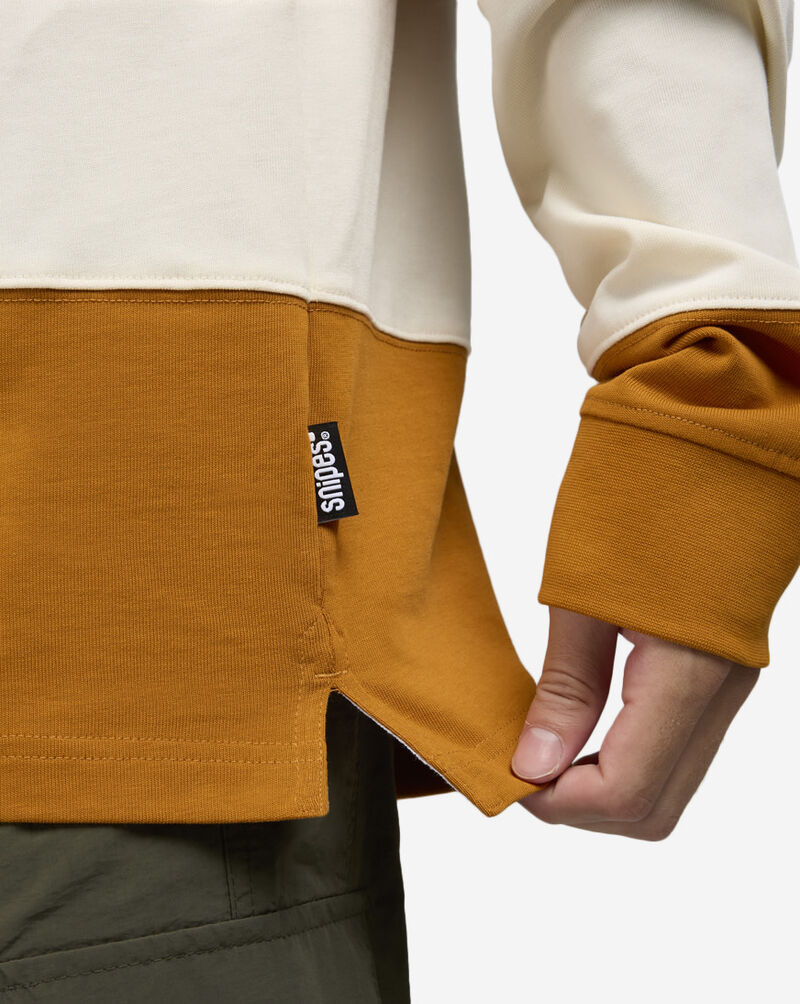 SNIPES Rugby Long Sleeve Tee FW25MF006-900 Orange 4