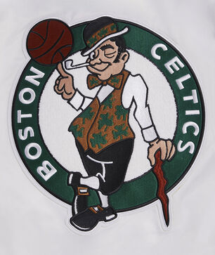 Boston Celtics Retro Classic Rib Satin Jacket
