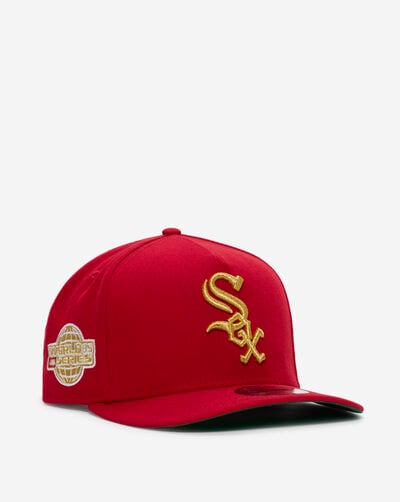 9Fifty Chicago White Sox Metallic A-Frame Snapback Hat