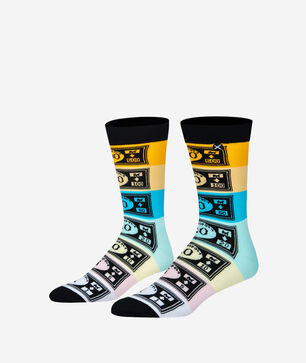 Monopoly Money Crew Socks (L)