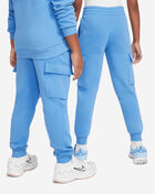 Nike Big Kids' NSW Club Fleece Cargo Joggers FD3012-489 Blue 2