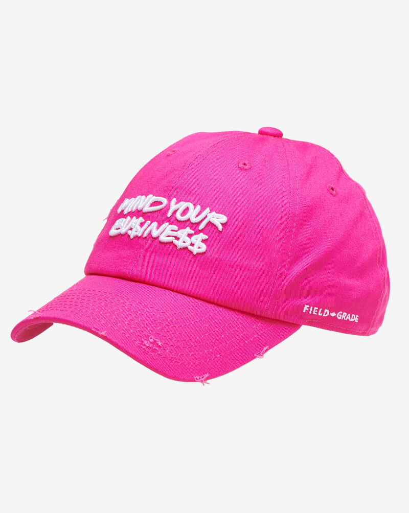 Shop Field Grade Mind Your Business Dad Hat 1002433 red SNIPES USA