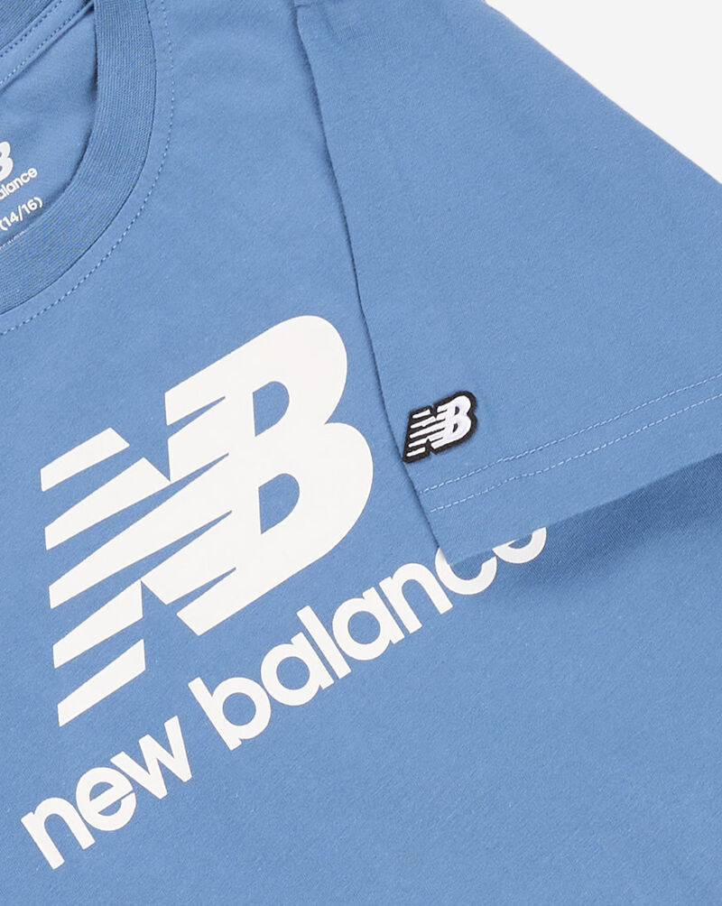 New Balance Kids' Logo Tee LAK43J03SETS Blue 2