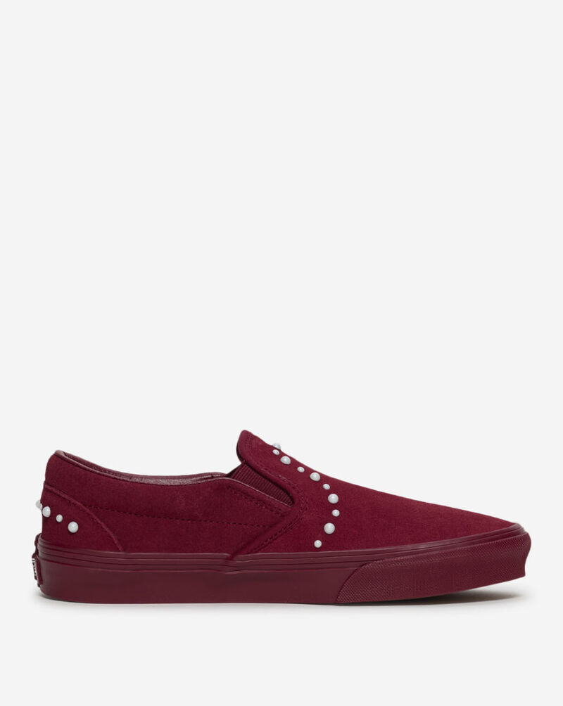 Vans Classic Slip On Pearls VN000ED2BRD Red 4