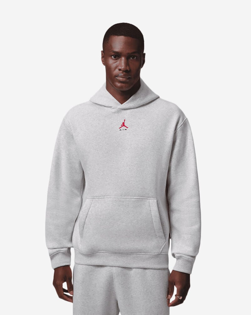 Jordan Brooklyn Statement Pullover Hoodie IU0249-054 Grey 1
