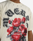 Hasta Muerte Roses Cropped Tee MUERTEROSES-02 cream 3