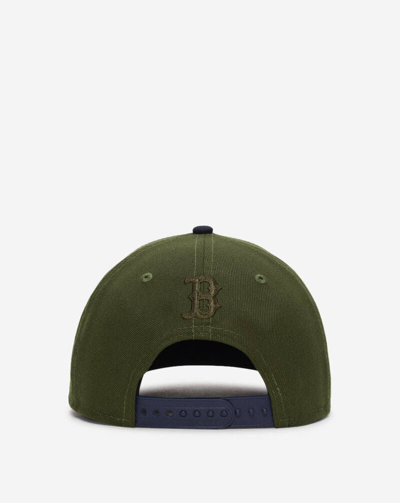 New Era 9Forty A-Frame Boston Red Sox City Feat Snapback Hat 60640973 Green 3