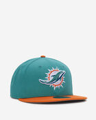 New Era 9Fifty Miami Dolphins Evergreen Snapback Hat 60440055 Green 1
