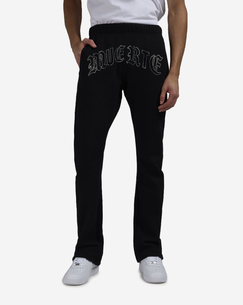 Hasta Muerte Muerte OE Embossed Pants HMOEEMBOSSPNT-BLK Black 1