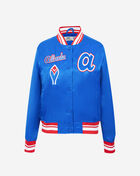 Atlanta Braves Retro Classic Rib Satin Jacket
