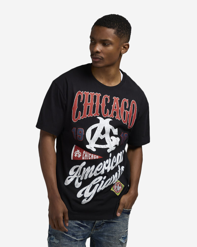 Reason NLB Chicago American Giants Tee RE5-054-BLK Black 1