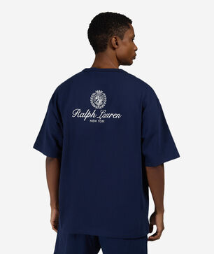 Jersey Knit RL Script Graphic T-Shirt