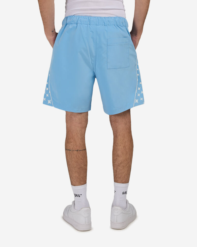 Smoke Rise Republic Windbreaker Shorts  WS26S451SN-BLU Blue 2