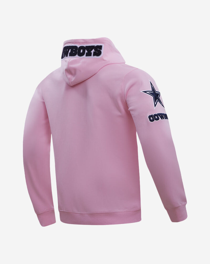 PRO STANDARD Dallas Cowboys Classic Chenille Double Knit Full-Zip Hoodie FDC5410296-PNK Pink 3