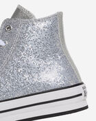 Converse Grade School Chuck Taylor All Star Lift Platform Disco A17656C silver 8