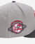 9Fifty New York Yankees A-Frame Graphite Red Snapback Hat