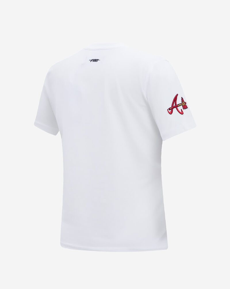 PRO STANDARD Atlanta Braves Classic Slim Fit Tee  LABA34347-WHT White 3