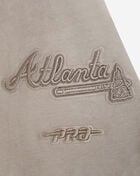 Big Boys' Atlanta Braves Neutral Fleece Crewneck