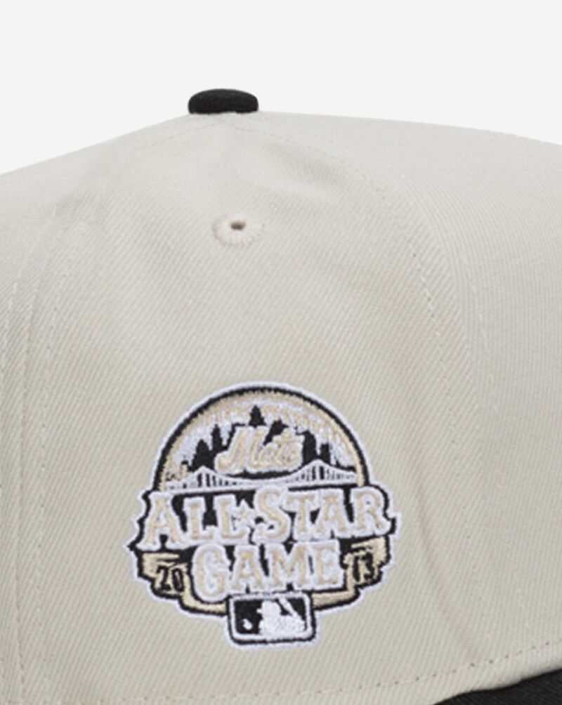 New Era 9Fifty New York Mets A-Frame Snapback Hat 71012989 Grey 2