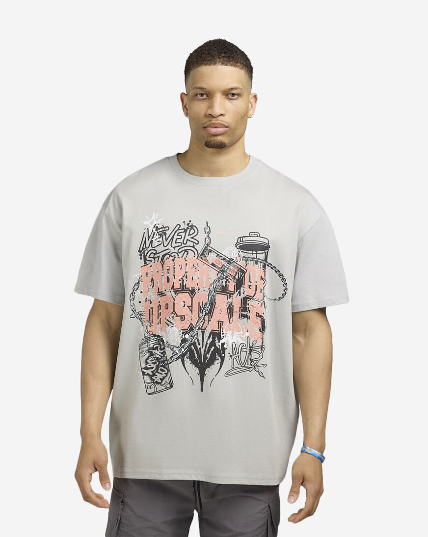 Shop Upscale Property Of Upscale Tee MTUS393-02946 grey