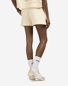 First Row Graphic Patch Fleece Shorts FRLB2557 Beige 2