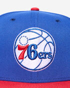 New Era 59Fifty Philadelphia 76ers 2 Tone Fitted Hat 70343610 Blue 2