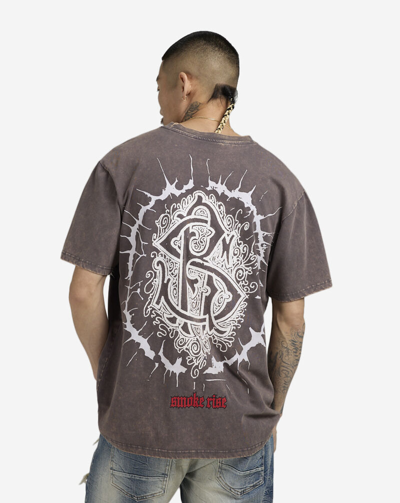 Smoke Rise Dystopia Fashion Tee KT25159SN-PAV Purple 2