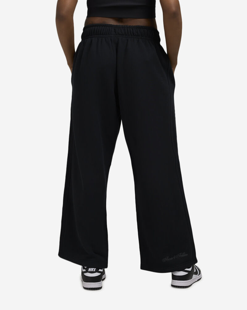 Nike NSW Oversized Open-Hem French Terry Pants HQ5883-010 Black 2