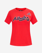 PRO STANDARD Atlanta Braves Classic Slim Fit Tee  LABA34347-RED Red 1