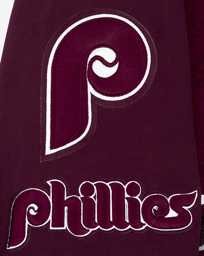 Philadelphia Phillies Retro Mashup Rib Crewneck 