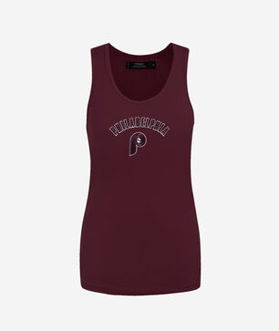 Philadelphia Phillies Retro Classic Relaxed Fit Racerback Tank Top