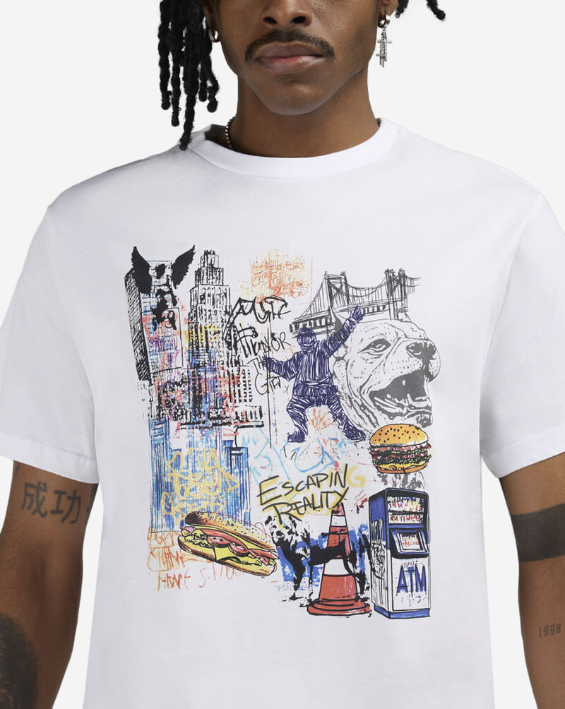 Mister Tee City Sketchbook Tee MTUS488-US-00220 White 3