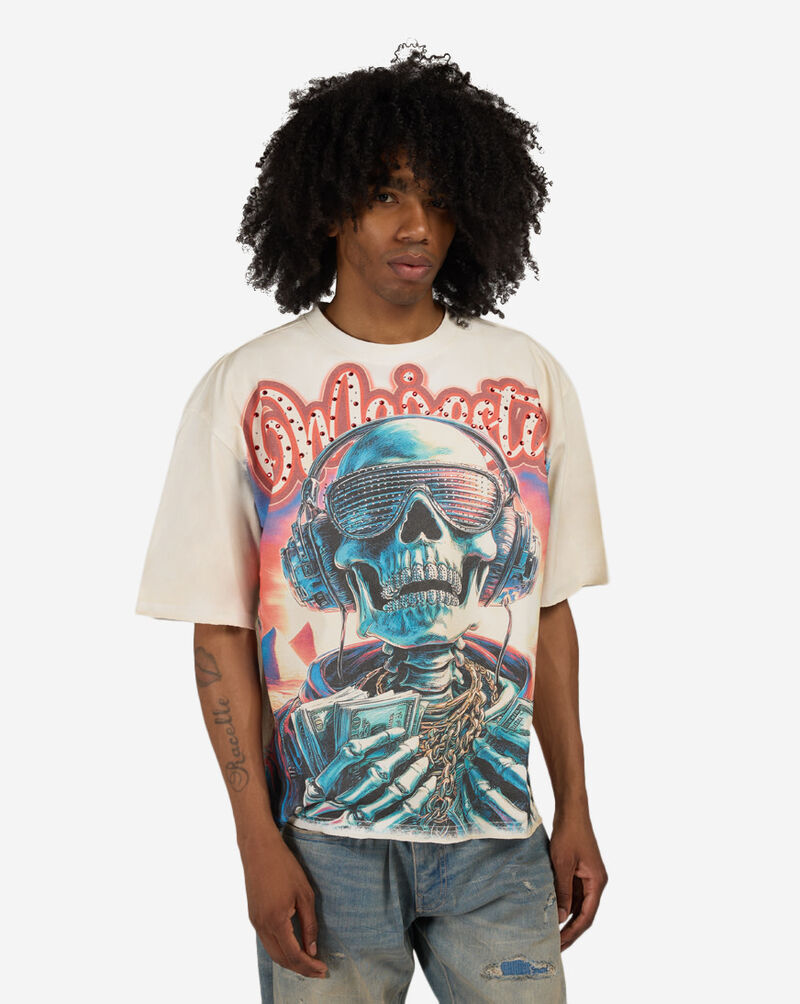 Majestik Luxury Hustle Tee TE26207-EGG cream 1