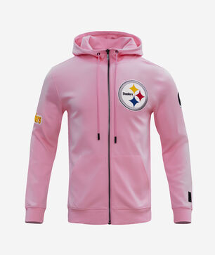 Pittsburgh Steelers Classic Chenille Double Knit Full-Zip Hoodie