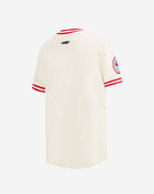 Big Boys' Atlanta Braves Retro Classic Striped Rib Tee