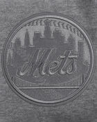 PRO STANDARD New York Mets Neutral Drop Shoulder Fleece Pull Over Hoodie  LNM5311666-DHG Grey 2