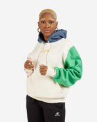 Reverse Weave Colorblock Pullover Hoodie