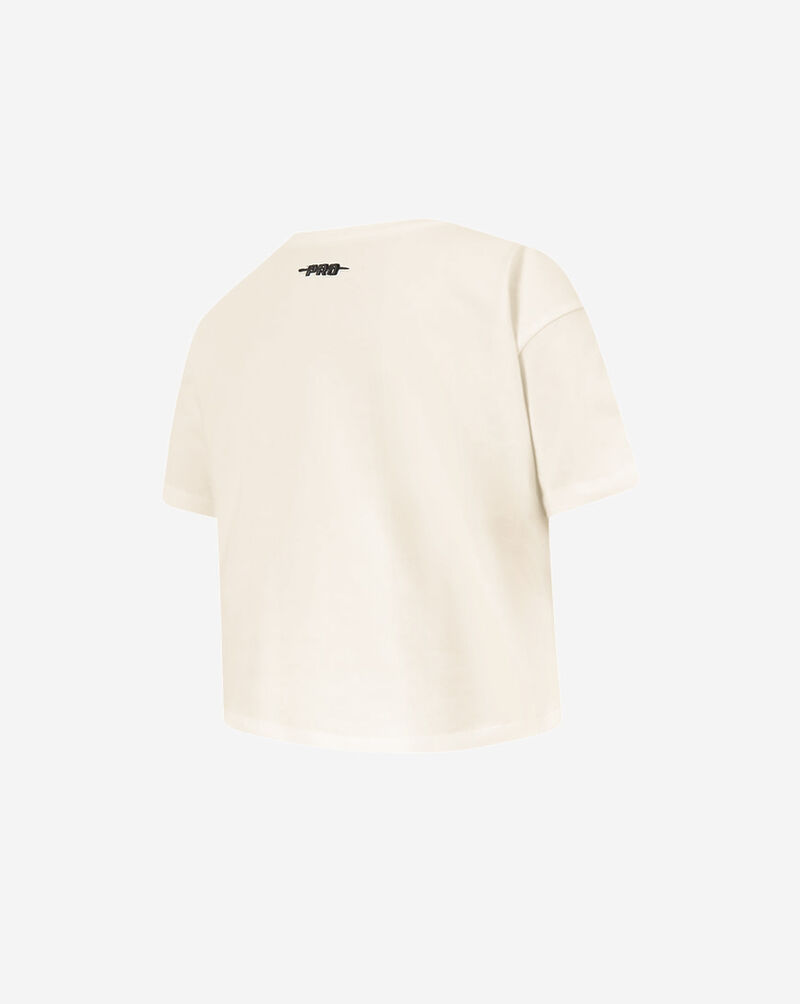 PRO STANDARD Big Girls' Atlanta Braves Retro Classic Boxy Top LABBA315138-EGG cream 3